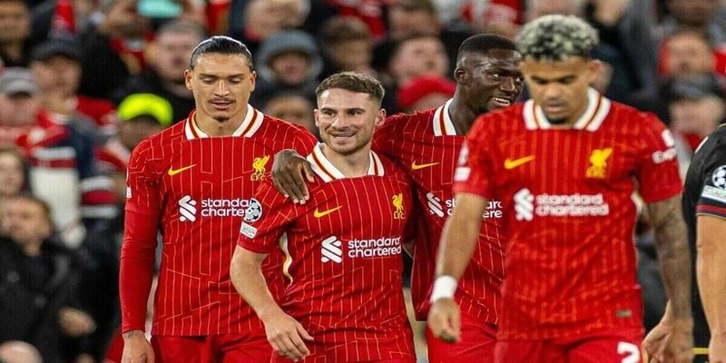 Phong độ thăng hoa của đội bóng hàng đầu Liverpool 